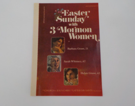 EASTER SUNDAY WITH 3 MORMON WOMEN ADVERTISEMENT STORY FROM READER&#39;S DIGE... - £10.35 GBP