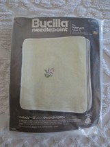 NOS Sealed BUCILLA MELODY 12&quot; NEEDLEPOINT Decorator Pillow KIT #4198 - £18.74 GBP