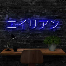 Alien - Japanese Symbols | LED Neon Sign - £111.93 GBP+