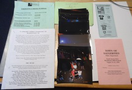Woodstock 94 Collection Saugerties NY Flyer Press Pictures Parking Pass ... - $29.77