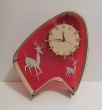 Art Deco / Mcm Ritz Wind Up Alarm Clock Vintage ITALY1960s Fully Functional - £344.97 GBP