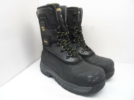 DAKOTA Men&#39;s Traction On Demand Comp Toe Comp Plate Winter Boots 8912 Black 11M - £85.11 GBP