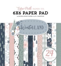 Echo Park Double-Sided Paper Pad 6&quot;X6&quot;-Winterland - $16.62