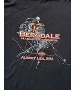 Vintage Harley Davidson T-Shirt - Bergdale Albert Lea, Minnesota - Size ... - £14.51 GBP