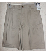 NWT BOYS ARROW APPROVED SCHOOLWEAR KHAKI SHORTS  SIZE 12 REGULAR - €19,48 EUR