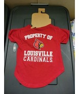 Louusville Cardinals Dog Shirt Size Large New - £11.93 GBP