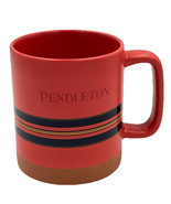 Pendleton National Parks Ceramic Coffee Mug Red Striped 18 oz - $22.44