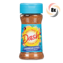 8x Shakers Mrs Dash Flavor Full Salt Free Caribbean Citrus Seasoning Ble... - $40.38