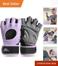 Weight Lifting Gloves with Wrist Support - Full Palm Protection for All ... - $16.78