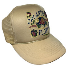 Vintage Orlando Florida Underwater Paradise Meshback Snapback Trucker Ha... - £17.05 GBP