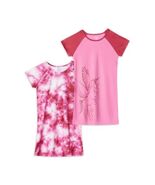 Wonder Nation Girls Short Sleeve Pajama Nightgown 2-pack Size Medium 7-8... - $18.80 CAD