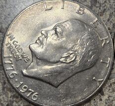 1976 USA VTG Collectible Dwight Eisenhower Liberty Bell Bicentennial Dol... - $12.87