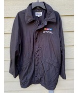 Vintage Cintas Nascar Official Men&#39;s Cold Weather Jacket - Size Medium - $180.84 MXN