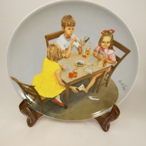 Bing & Grondahl "The Card Sharks" By Kurt Ard 1986 Collectible Plate XBK1Y - $10.00