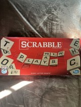 Hasbro Scrabble Game  PREOWNED BUT DIDN&#39;T USE AND COMES WITH EXTRA SEE - $16.82