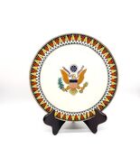 Adams Tunstall  PATRIOTIC PORCELAIN PLATE  U.S. Coat of Arms - $37.28