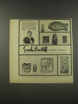 1956 Sascha Brastoff Ceramic Originals Advertisement - Gifts for the Connoisseur - £14.54 GBP