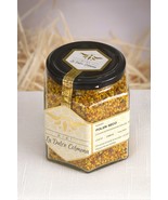 Pure bee pollen transparent hexagonal jar nutritional treasure sweet bees - £44.75 GBP