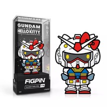 NIP New In Package FiGPiN Gundam x Hello Kitty Gundam Collectible Enamel Pin 778 - £23.62 GBP