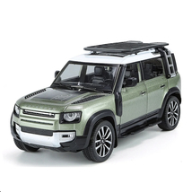 1:24 Alloy Range Rover Defender SUV Diecast Metal Car Model Toy Gift Vehicle New - £50.34 GBP