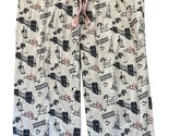 Cythia  Rowley Womens Size XS PJ Pants w Tie Multi Colored Knit Makeup T... - £12.93 GBP