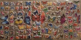 Butterflies 6 sheets high detail 3D puffy stickers - £5.81 GBP