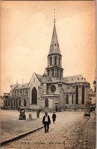 c1910 Rueil Malmaison France #13 St Pierre - St Paul Church Collotype Postcard - £10.35 GBP