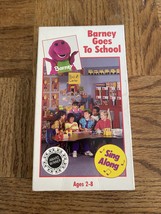 Barney Goes To school VHS - $36.51