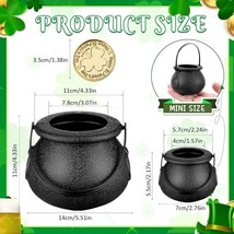 226 Pcs St. Patrick&#39;s Day Decorations 26 Mini &amp; 2 Large Cauldrons &amp; 200 Coins - $26.99