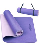 Yoga Mat innhom Yoga Mats for Women 1/3 inch Thick Yoga Mat for Men Exer... - £23.54 GBP