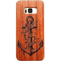 Anchor Design Wood Case For Samsung S8 - £4.64 GBP