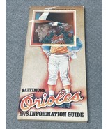 Vintage 1978 MLB Baltimore Orioles Media Guide Press Book TV Radio KG JD - $188.64 MXN