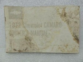 1972 CAMARO Owners Manual 15992 - $16.82