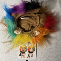 #Takepride Lion Rainbow Headwear Pride Cat Dog Costume, XXS / XS-
show origin... - £7.87 GBP