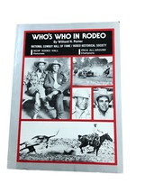 Who&#39;s Who In Rodeo Willard H Porter National Cowboy Hall of Fame Historical Soci - $24.00