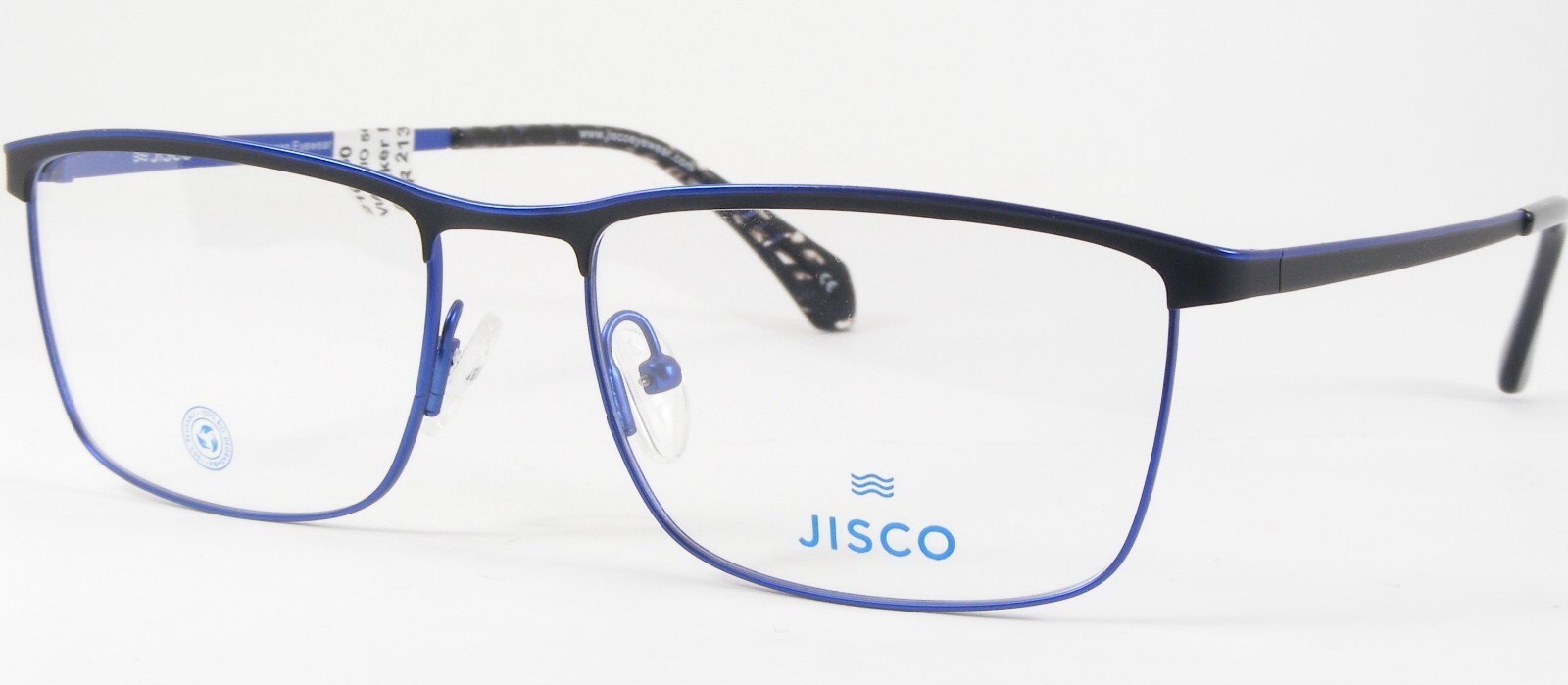 JISCO VIAGGIO BLBK Lunettes Uniques Rares 56-17-145mm (Notes) - $96.02