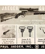 1968 Paul Jaeger Inc Gunsmithing Jenkintown Penn Advertisement Hunting E91E - $19.99