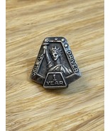 UPS Driver 1 Year Skillful Driver Award Lapel Tac Hat Pin KG JD - $184.23 MXN