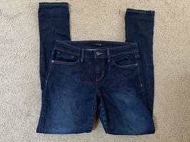 JOE’S JEANS Provocateur Skinny Jeans Trendy Dk Wash Blue Jeans Womens Size w25 - £17.37 GBP