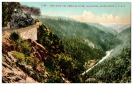 No. 1735 Cape Horn &amp; American River Ogden Route, CA Mitchell Postcard - £13.14 GBP