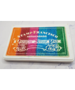 Permanent Blue Ink Pad for Stamping Vintage Abracadada Jumbo Harvest Sta... - €5,12 EUR