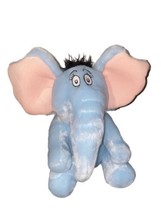 Kohls Cares Horton Hears a Who Plush Elephant 12&quot; Blue Dr Suess Stuffed Animal - £3.91 GBP