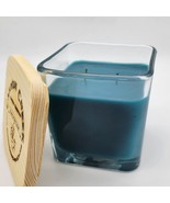 NEW Canyon Creek Candle Company 14oz Cube jar CARIBBEAN SKY scented Hand... - £21.97 GBP