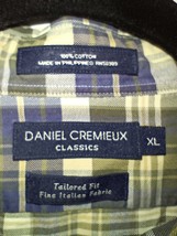 Daniel Cremieux Classics Tailored Men&#39;s Shirt Button Down Sz XL, Used work shirt - £3.94 GBP