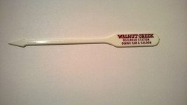 Walnut Creek Railroad Station Dining Car &amp; Saloon Swizzle Stick Drink St... - $6.13