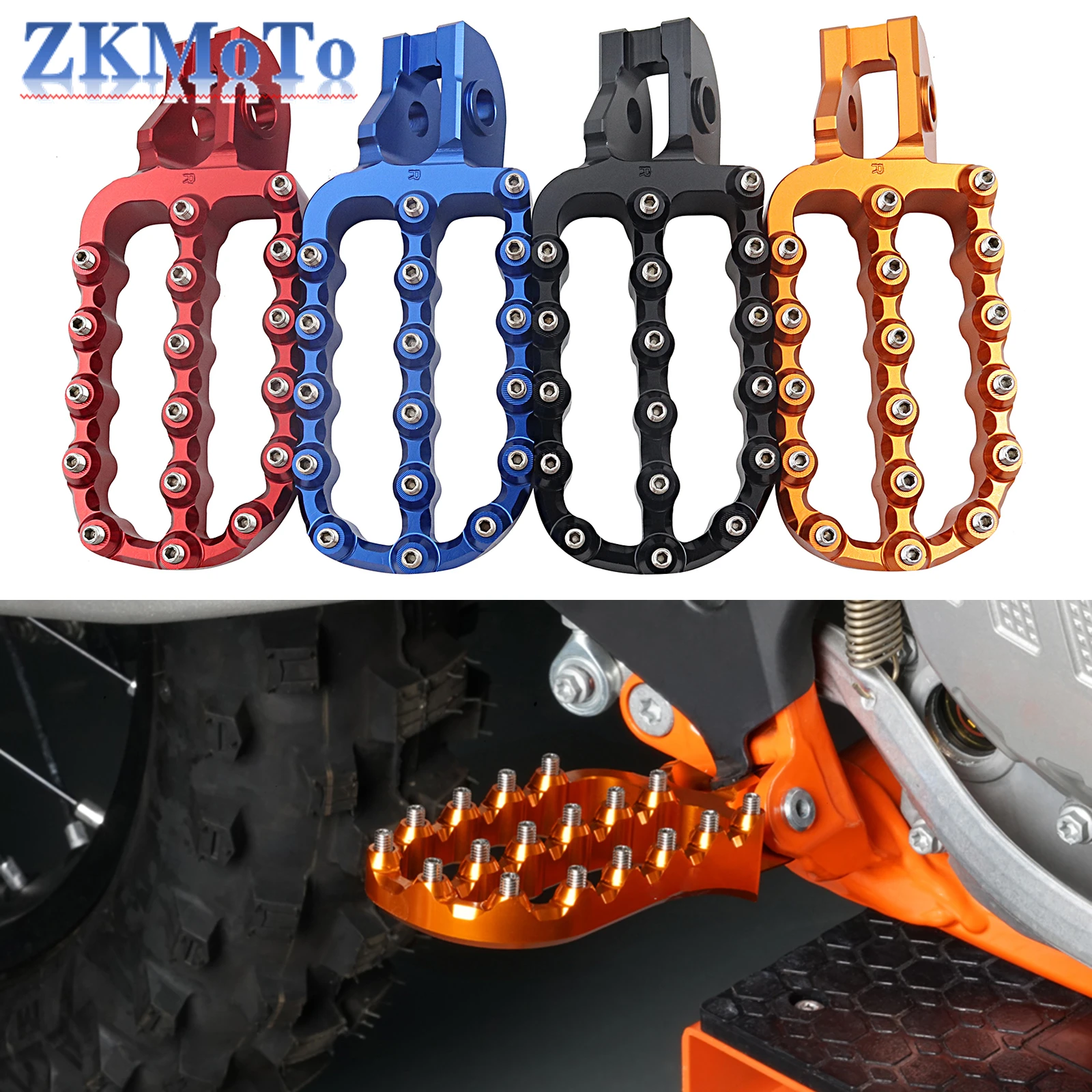 Motorcycle cnc extended pedal for ktm exc excf xc xcf sx sxf 125 500 for husqvarna thumb200
