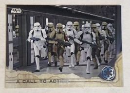 Rogue One Trading Card Star Wars #62 A Call To Action - £1.51 GBP