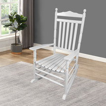Balcony Porch Adult Rocking Chair White - £139.29 GBP