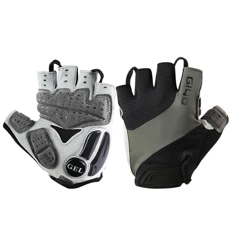 Giyo Cycling Fingerless Gloves Bicycle Half Finger Gel Gloves Lycra Fabric Short - $143.13