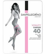 Tights Women&#39;s Support Caresse 40 Den Compessione Media Tights Sanpelleg... - $6.54